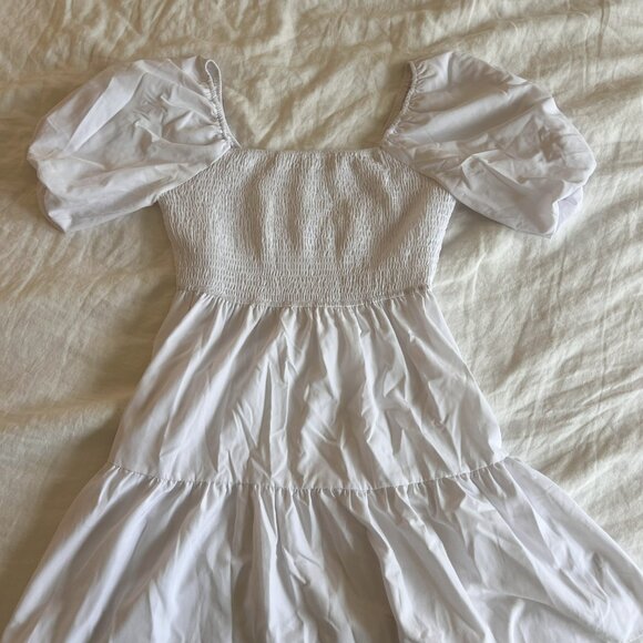 Smocked Top Puff Sleeve Top - Picture 3 of 4